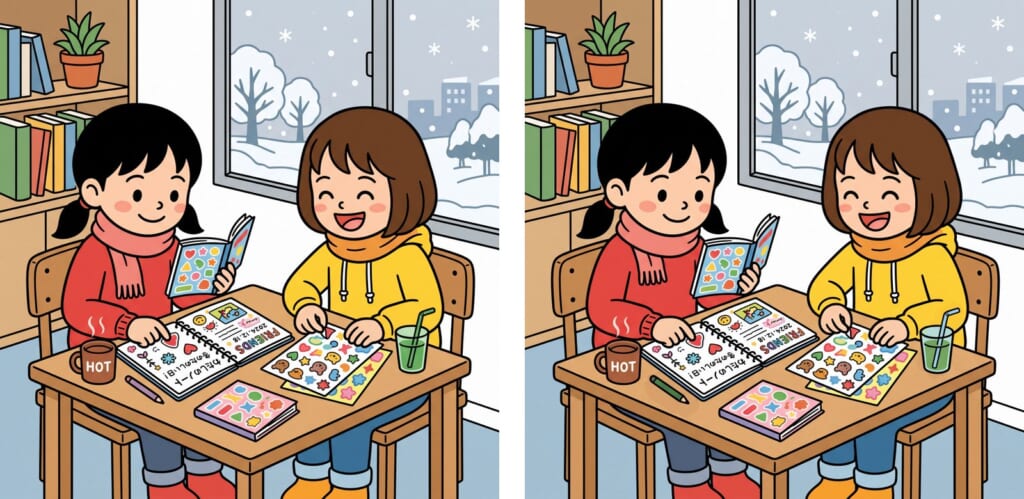 間違い探し 第8問