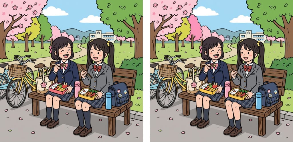 間違い探し 第6問