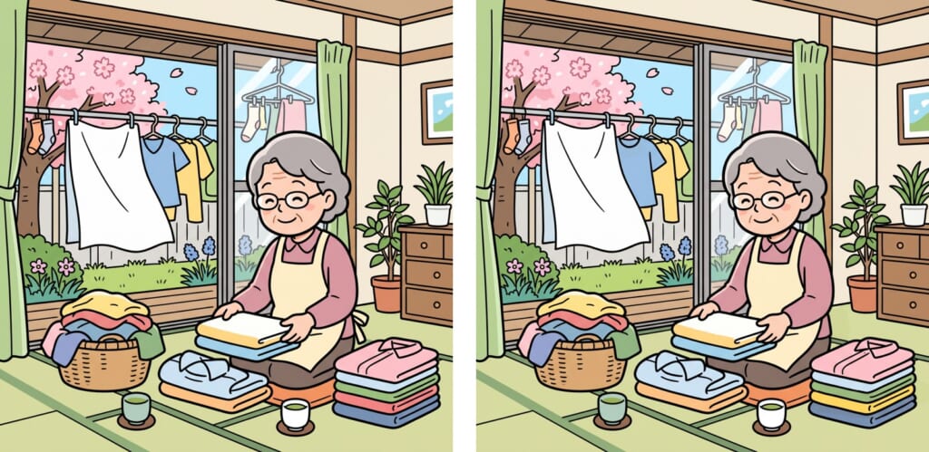 間違い探し 第2問