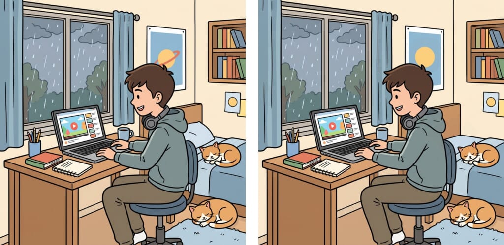 間違い探し 第5問