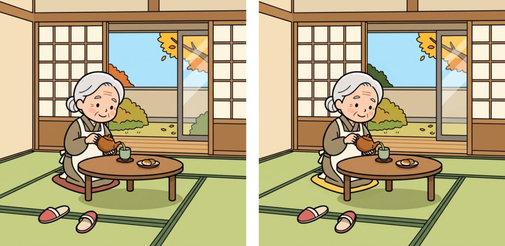 間違い探し 第2問