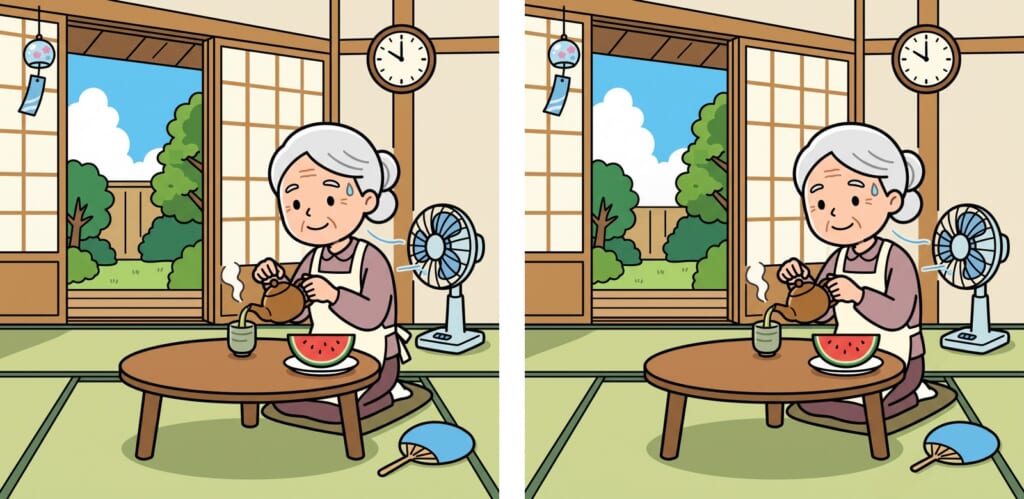 間違い探し 第2問