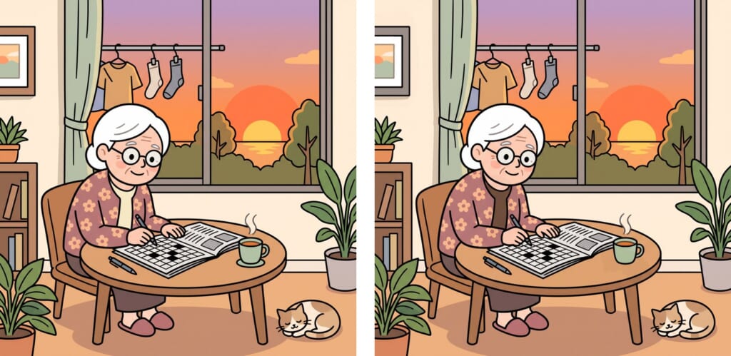 間違い探し 第2問