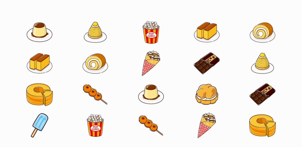 1つだけ探し 第5問 おやつ