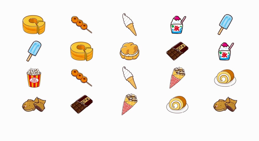 1つだけ探し 第5問 おやつ