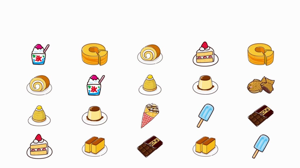1つだけ探し 第5問 おやつ
